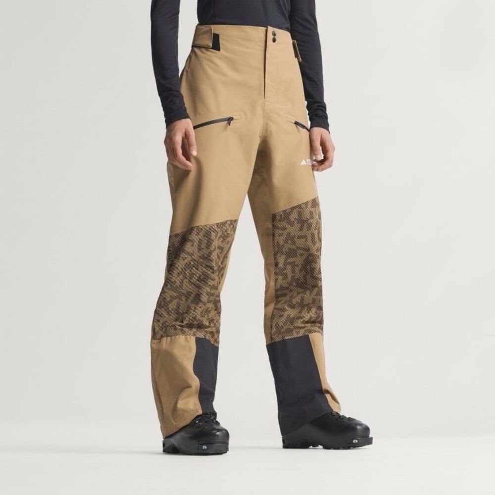 Adidas Terrex CLIMAPROOF+ Primeknit Ski Snowboard Pants Men XL JN3092 20k NWT